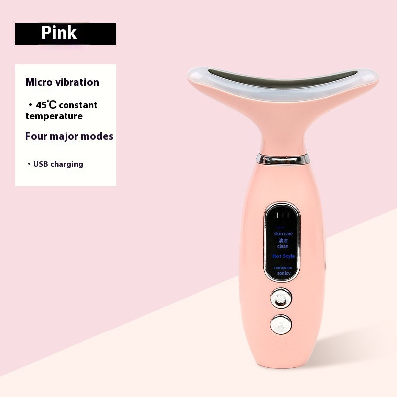 ネック&フェイス美顔器 – EMSリフトアップマッサージャー